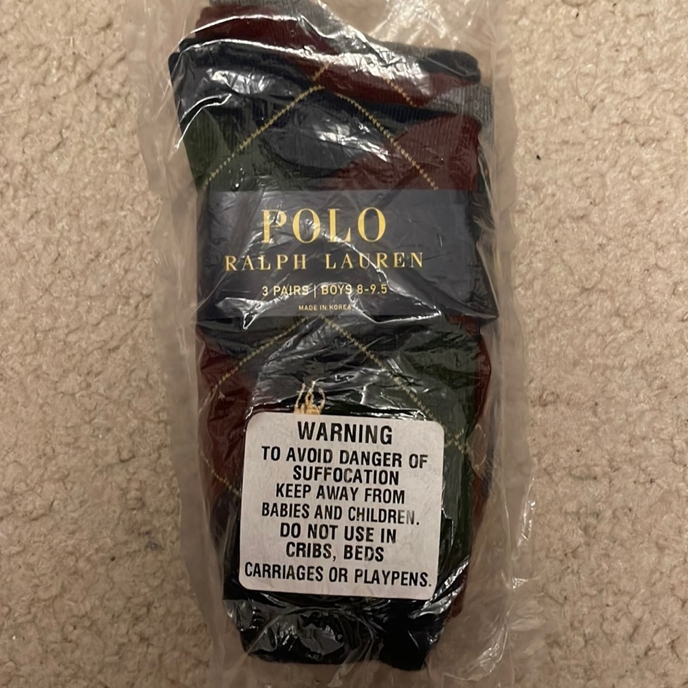 Polo kids socks(3 pairs)